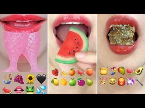 ASMR Funny Eating Sounds #52