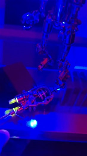 This Robot Gun is awesome! it even has a light!