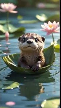 Baby Otter Animal Cuteness Overload – Too Adorable to Handle!