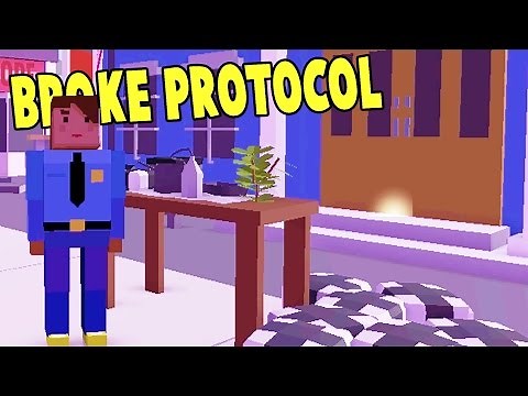 SELLING DRUGS TO THE POLICE!? We Get Sent to Prison! - Broke Protocol Alpha Free GTA Gameplay