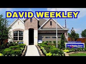 🏠David Weekley Homes for Sale | Baileywood model tour | Meridiana | Houston New Home Builders