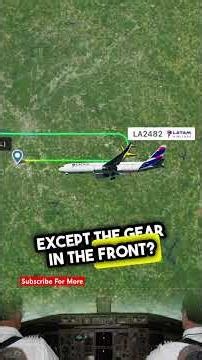 Wheels Blow Out On Boeing 767 In Dramatic Emergency Landing In Atlanta! #shorts