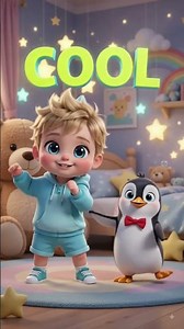 Cool Boy 😎✨ | Fun Nursery Rhymes for Kids | Kids Poem #Shorts #Kids #NurseryRhymes