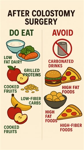 POST COLOSTOMY SURGERY DIET