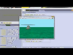 Tutorial Menggerakan Helikopter pada ALICE 3