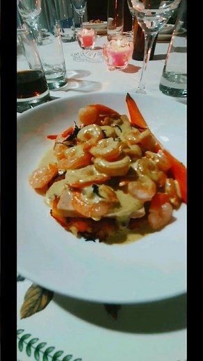 milcao alemán con merluza asada.