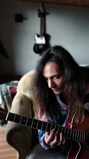 Simple Acoustic Riff #guitar #acousticguitar #riff #melody