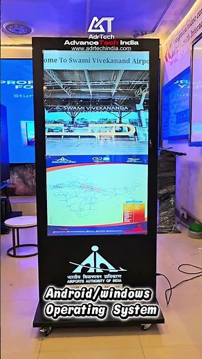 55 Inch Indoor Digital Standee | Indoor Digital Advertising Standee|Advance Tech India