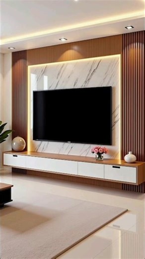 Top 20 Modern TV Unit Design Ideas for Living Room 2025 | Wall Panel & Floating Unit Trends”