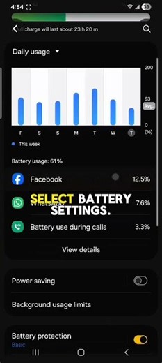 How to enable super fast charging on android