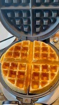 Belgian Waffles with Freshly Milled Flour #freshlymilledflour