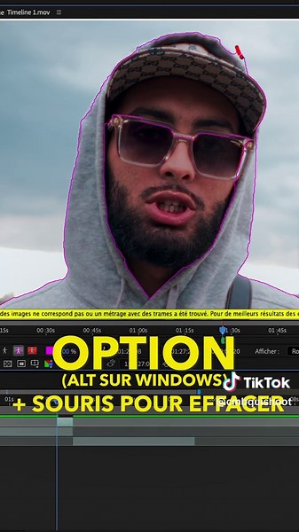 Tuto roto-brush sur After Effect #aftereffect #tuto #postproduction #cliprap #rapfr