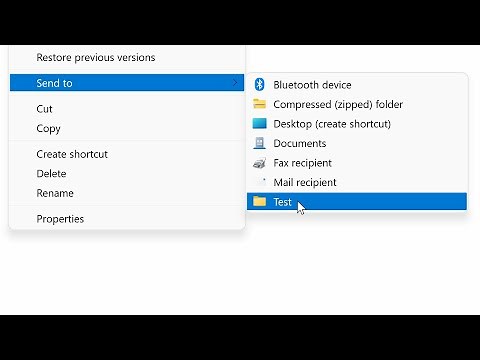 How to Customize the 'Send to' Targets in Windows