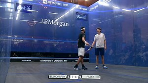 Celebrating Cameron Pilley's birthday in the only way we know how....with THE ROLLER 🔥 😉 Have you ever seen a better one? | PSA Squash Tour