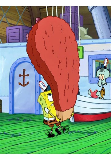 The Giant Patty Disaster in SpongeBob SquarePants