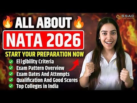 All About NATA 2026 🎯 | Everything You Need to Know!