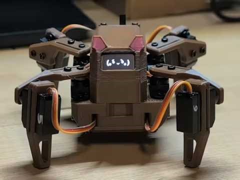 Sesame Micro: DIY Pocket-Sized Robot with Advanced Features