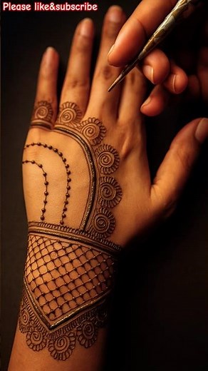 This Design ! 😱My God Beautiful 😍 #Mehndi #shorts #viral #trending