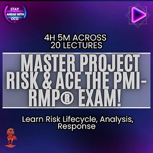 PMI-RMP® Exam Prep Course: Master Project Risk & Pass the Test! - Etsy