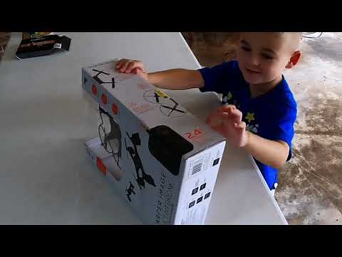 Sharper Image DX-2 Stunt Drone Unboxing and First Flight