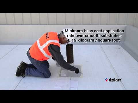 Siplast Parapro Roof Membrane Application Series: Step 4. Apply Parapro Flashing.