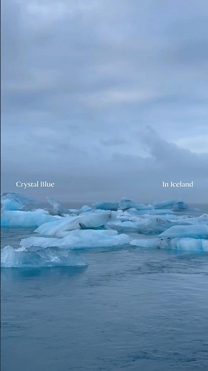 氷山が流れ着くビーチとハイキング❄️自然が織りなす壮大な景色🇮🇸 #icelandadventure #アイスランド #氷山 #氷河 #glacier