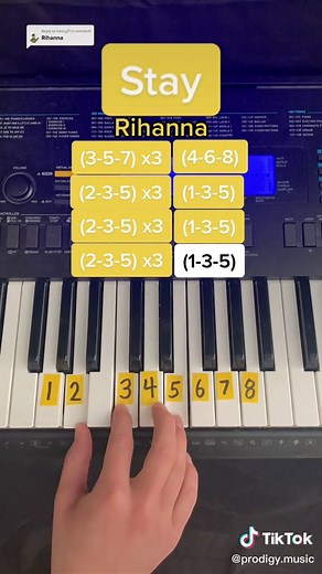 Rihanna Piano Tutorial: Learn to Play 'Stay'