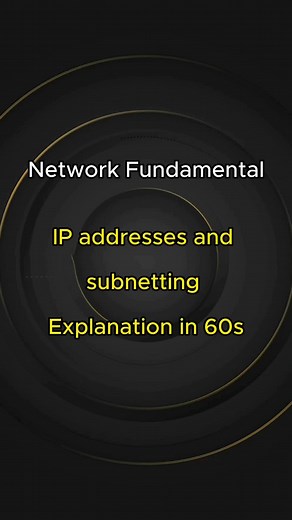 Hard in networking😱 IP address and subnetting explanation in 60s👍 click learn more for networking guide✅#networking #networker #networkengineer #ipaddress #subnetting #subnetmask #subnet #ccna #techtok #itcertifications #cisco