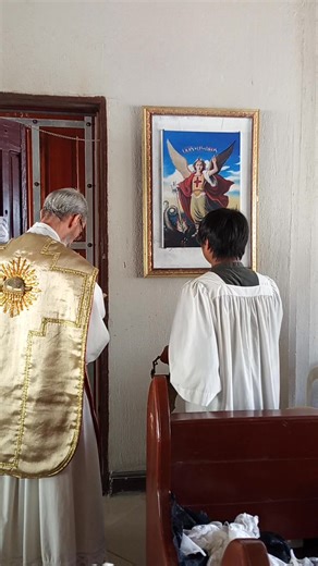Traditional Latin Blessing of St. Michael Portrait Dedication Of St. Michael Archangel | Catholic Tradition & Evangelization
