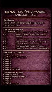 Comando sudo en #linux