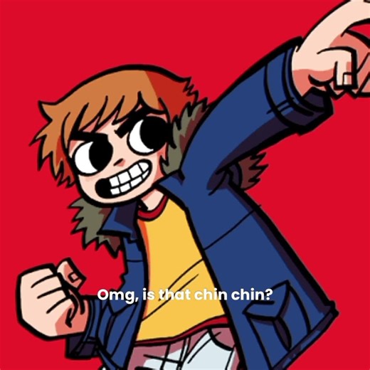 chin chin vs Scott #scottpilgrimvstheworld #scottpilgrimvstheworldthegame