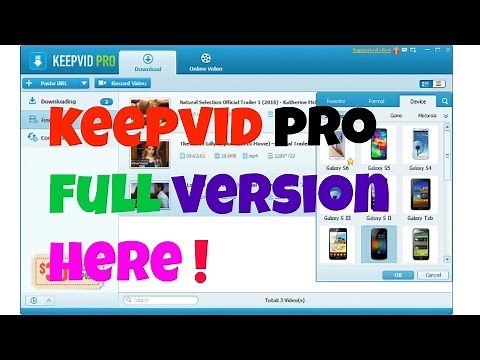 How to install keepvid pro full version