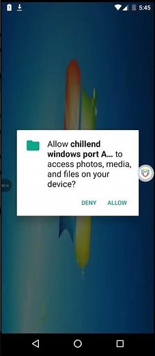 Chilled windows Android port (link in comments)