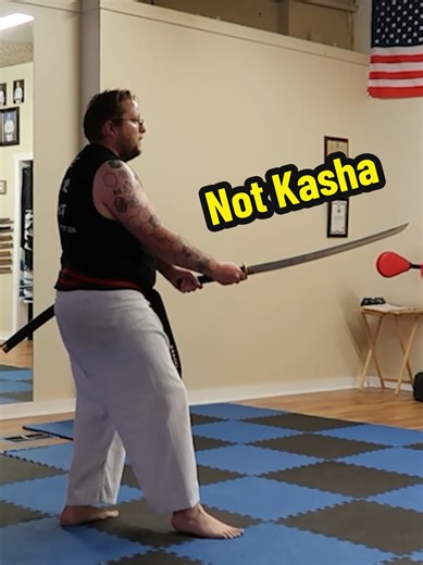 It's not Kasha, I made a mistake with the script, but I don't remember what it is called. #ffxiv #finalfantasyxiv #samurai #sword