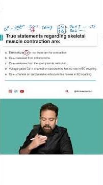 Where Does Calcium Really Come From in Muscle Contraction ? 💪 Most Get This WRONG !