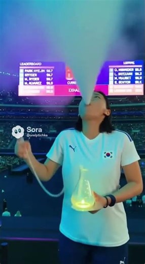 Korean girl Win Vapor Challenge