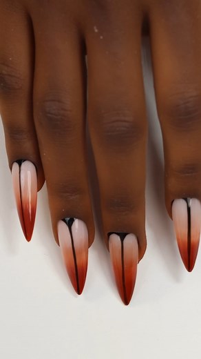 1.1K views | Tune in to check out how we achieved these stunning claw nails!  Colors Used: Rainboot Red 260 Sheer Joy 202 Black Gel Liner Nonwipe Top Coat #PLANails  #StilettoNails #TrendyNails | PLA Nails | Facebook