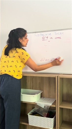Subtraction trick part 2 #mathstricks