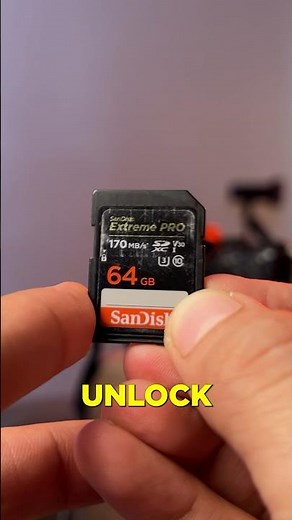 How to unlock your memory card? Fix!! #tutorial #lifehack #ssd #tipsandtrick #solution #cardreader