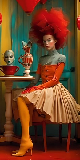 Cool Old Video with Funky Animations and Vibrant Colors