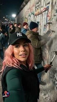 I was at the fall of the Berlin Wall 🧱