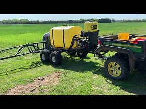 ATV Pull Behind Boom Sprayer 2