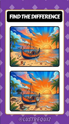 Spot the Difference : Beach Adventure🏖️