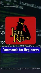 John the Ripper Commands for Beginners #kalilinuxtools #johntheripper #axximuminfosolutions