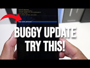 Try This Tip For Your Samsung Phone After A Buggy Update That Slows! (How to Wipe Cache Partition)
