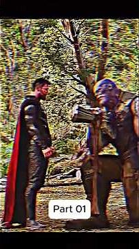 MCU’s Coldest Attack – Thor vs Thanos 🥶