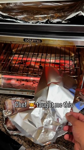 DIY Dripping pan Cooking tips #roastporkribs #cookingtips #tips #tricks #lifehack #drippingpan | Maxkiereels