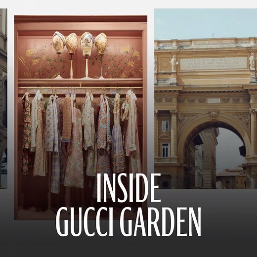Go inside Gucci's new restaurant/museum/shop in Florence. | W Magazine