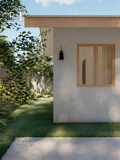 36sqm One Bedroom Farmhouse Floor Plan Tour