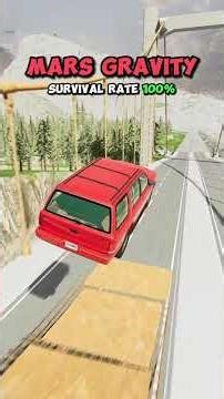 The World is UPSIDE DOWN! - BeamNG Planet Gravity Challenge #carcrashcompiltaion #carculture #cars